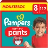 Pampers® Pampers Baby-Dry Pants, Maat 8 Extra Large , 19kg+, Maandbox (1 X 117 Luiers)