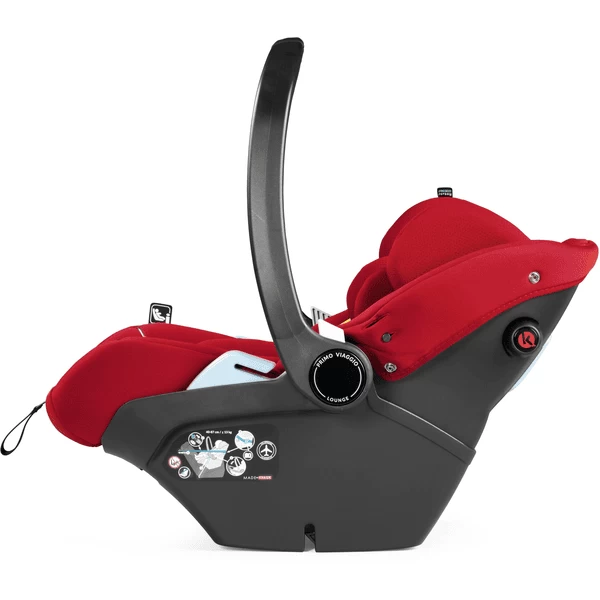 Peg Perego Baby Autostoel Primo Viaggio Lounge Rood Glans - Afbeelding 5
