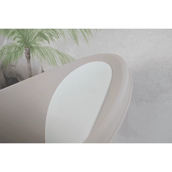 Shnuggle® Shnuggle ® Baby Badje In Taupe / Lichtgrijs - Afbeelding 5