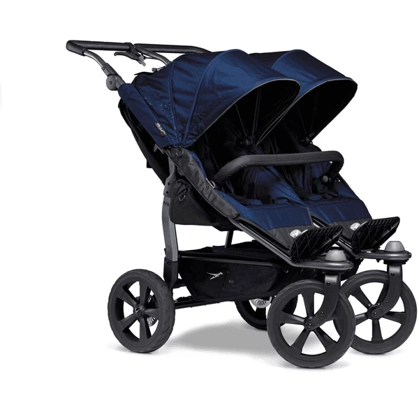 Tfk Duo Ecco Broertje/zusje Kinderwagen Marine - Afbeelding 2