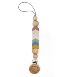 The Cotton Cloud Siliconen Dummy Ketting Little Chevron Candy
