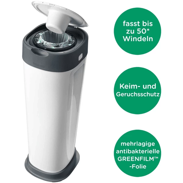 Tommee Tippee Luieremmer Twist & Click Sangenic XL Wit - Afbeelding 5