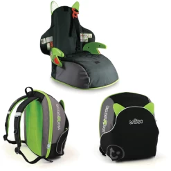 Trunki BoostApak Zwart Met Groen