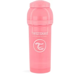 Twistshake Twist Shake Drinkflesje Anti-koliek 260 Ml Pastel Roze