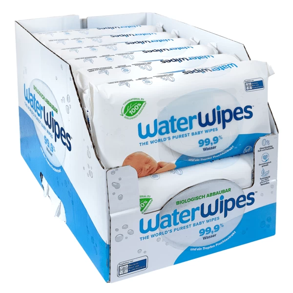 WaterWipes Babydoekjes, Biologisch Afbreekbaar, 12 X 60 Doekjes (720 Stuks) - Afbeelding 5