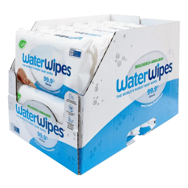 WaterWipes Babydoekjes, Biologisch Afbreekbaar, 12 X 60 Doekjes (720 Stuks)